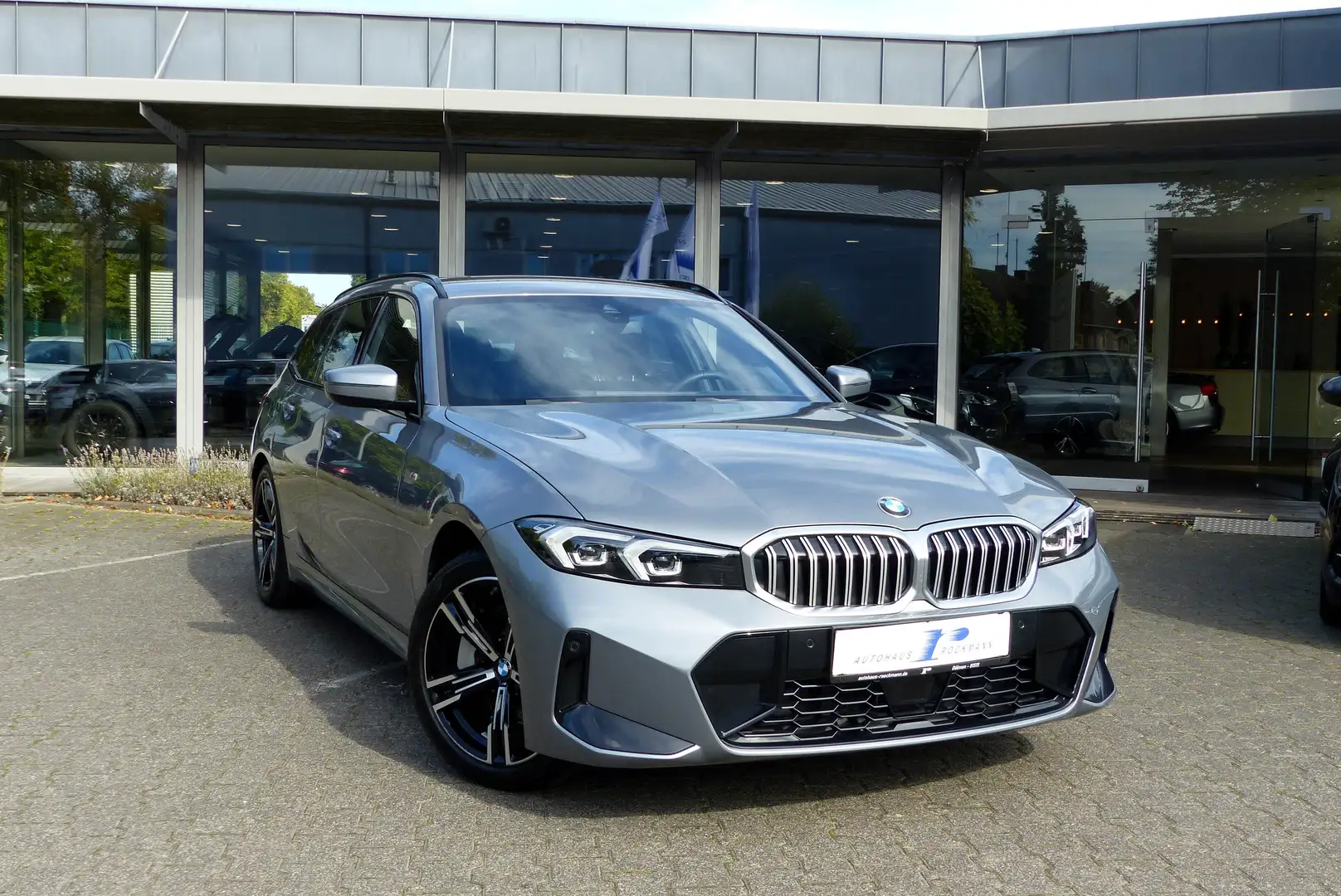 BMW 330 i xDrive M-Sport Aut. Alcantara Navi Live App Kame Grau - 1