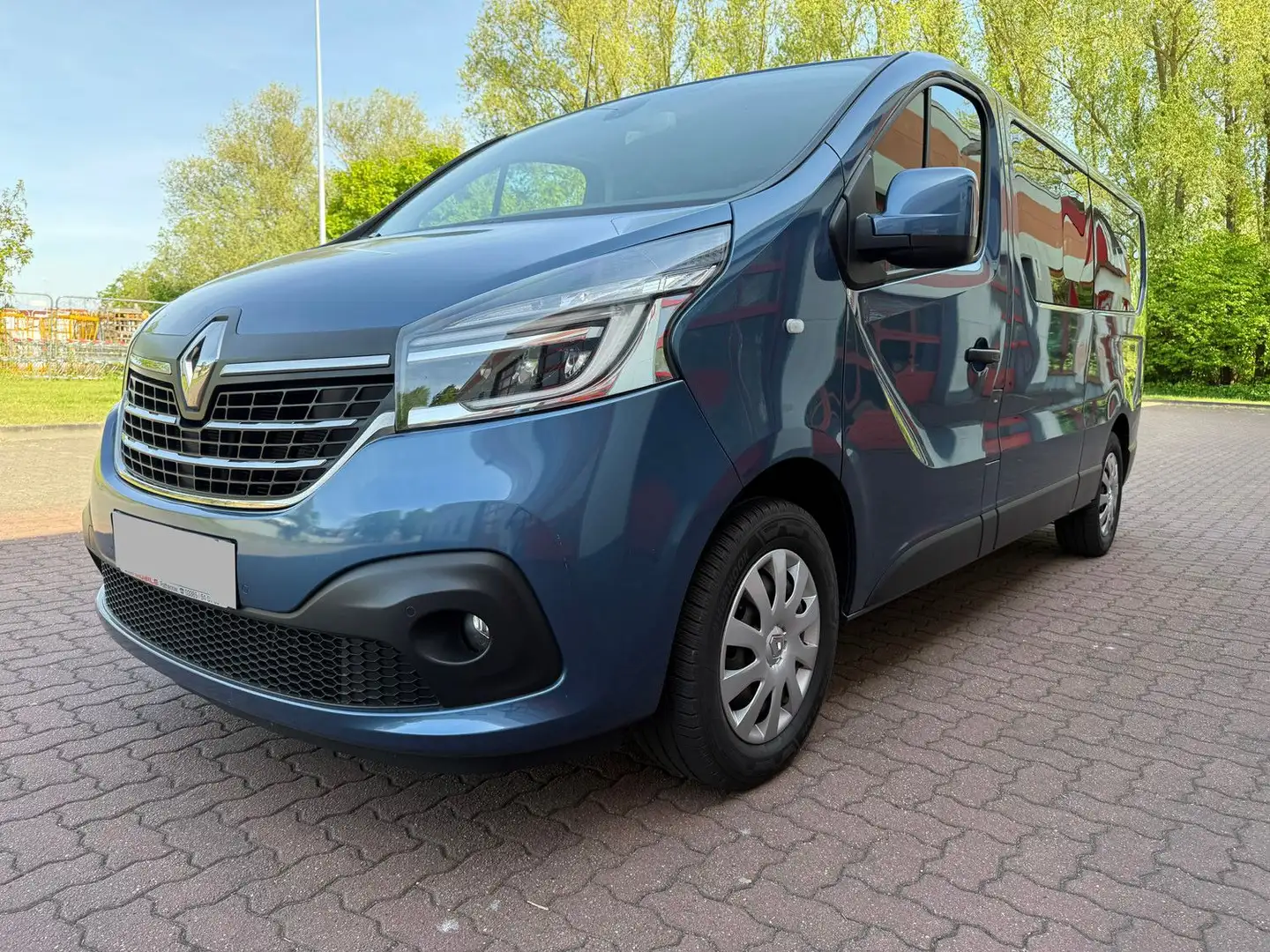 Renault Trafic Combi L2H1  Life AHK LED Klima 9-Sitzer Blu/Azzurro - 2