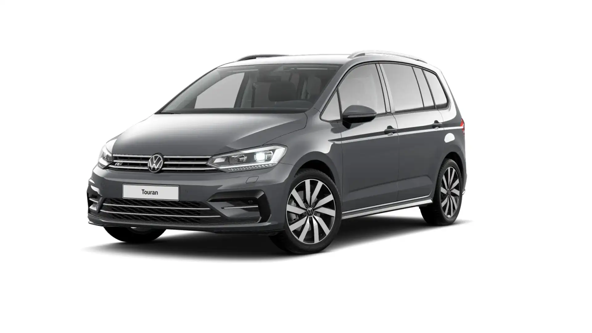 Volkswagen Touran 1.5 TSI DSG R-LINE 7-SITZER LED KAMERA AH Grau - 2