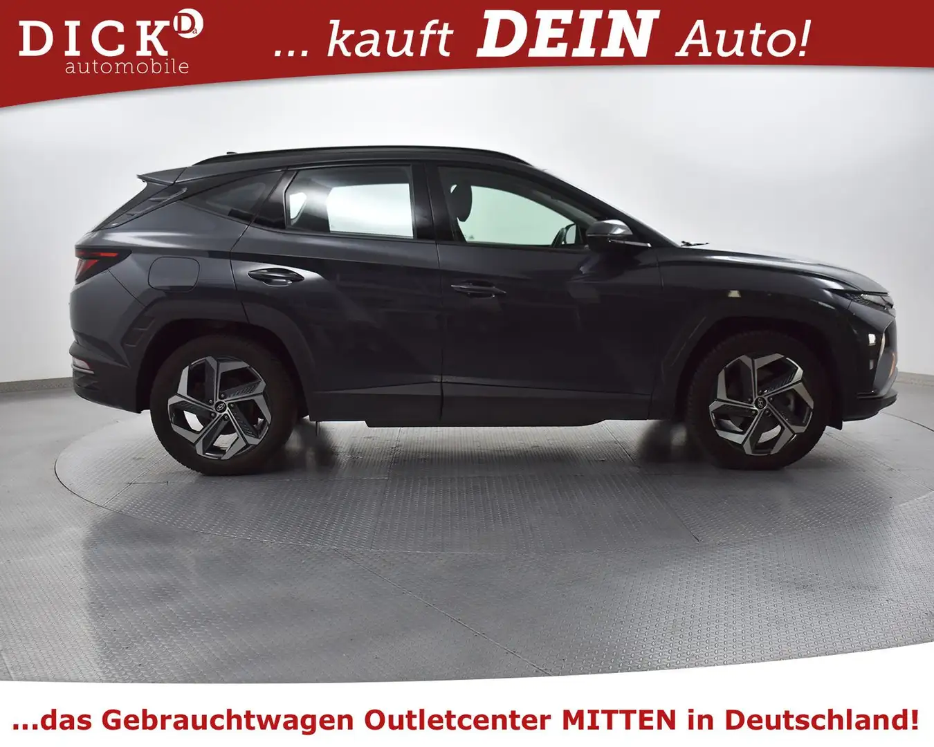 Hyundai TUCSON 1.6 TGDI 4WD Hyb NAVI+KAMER+VIRTU+DAB+19" Schwarz - 2