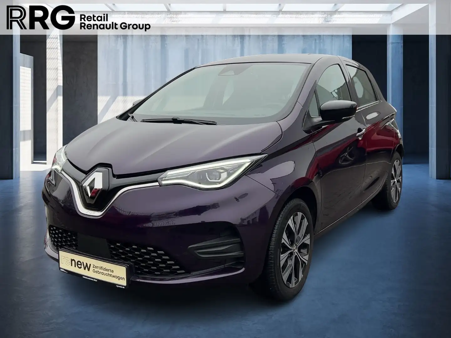 Renault ZOE EVOLUTION R110 EV50 CCS NAVIGATION Mauve - 1