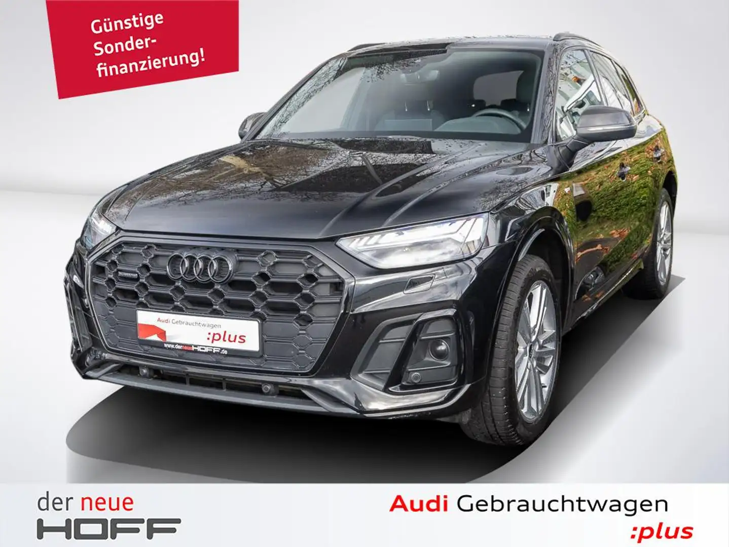 Audi Q5 45 TFSI quattro S line 20 Zoll AHK optik schwarz p Schwarz - 1