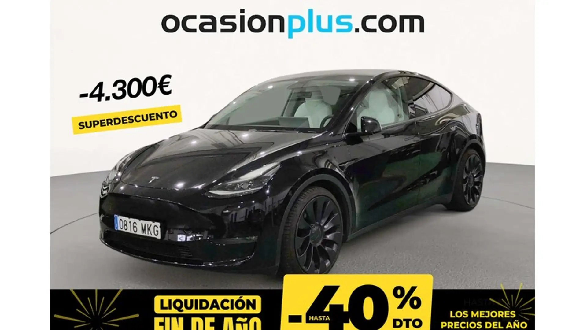 Tesla Model Y Gran Autonomia AWD Noir - 1