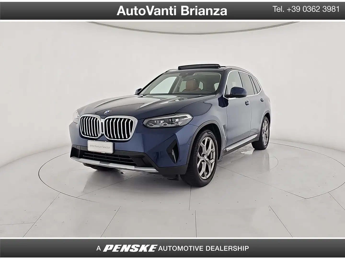 BMW X3 X3 xDrive20d 48V Business Bleu - 1