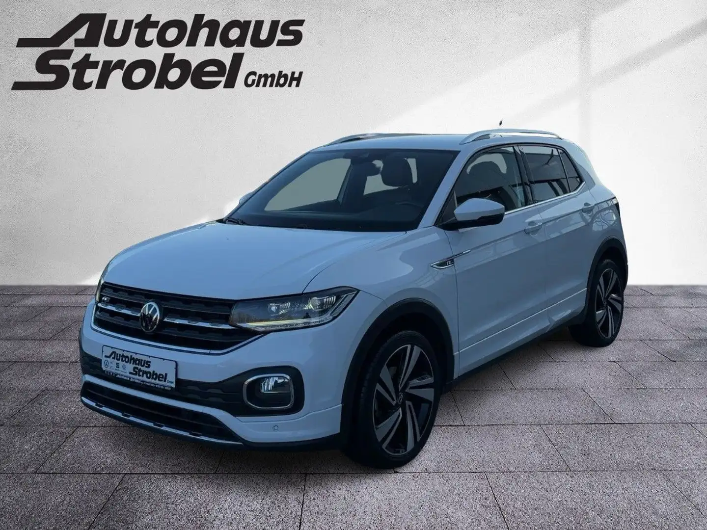 Volkswagen T-Cross 1.0 TSI DSG R-Line ACC Navi LED Kamera L Weiß - 2