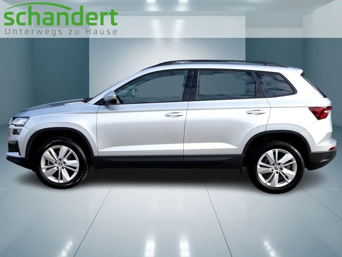 Skoda Karoq 1.5 TSI Selection DSG LED Temp. Klimaautomatik Silber - 2