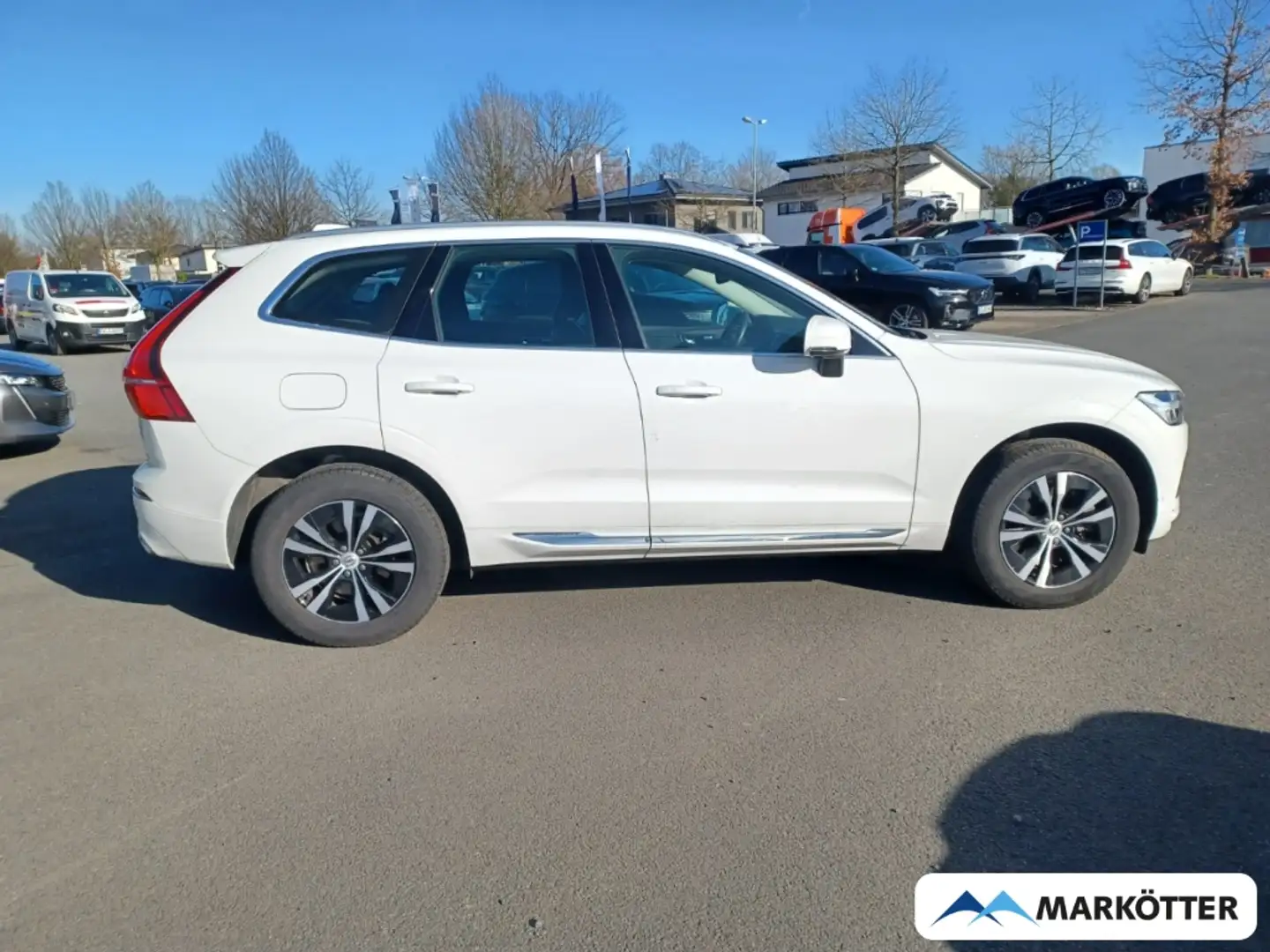Volvo XC60 T6 AWD Inscription Expression Recharge BLIS Blanc - 2