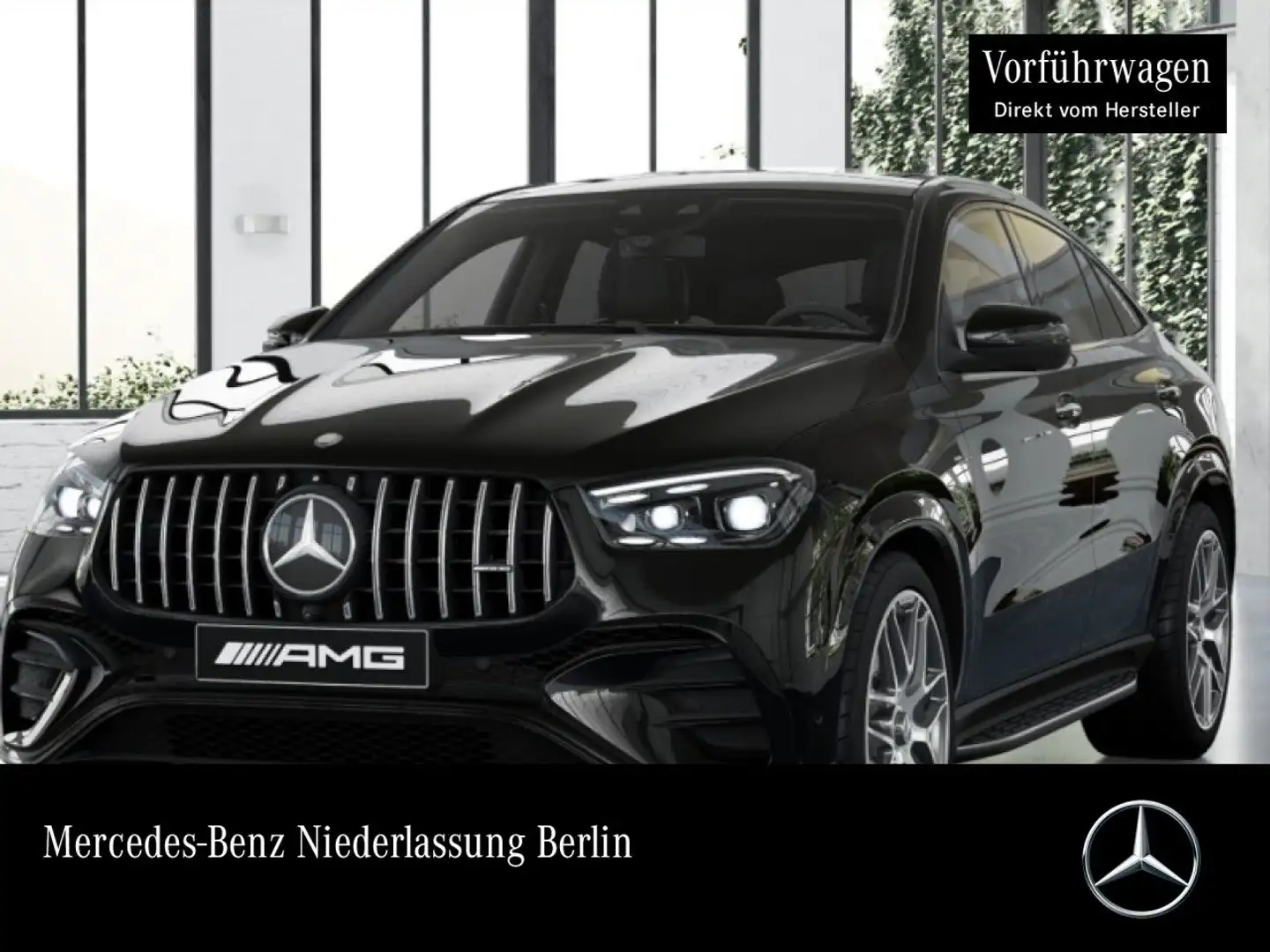 Mercedes-Benz GLE 53 AMG GLE 53 Coupé 4M NIGHT+PANO+360+AHK+MULTIBEAM+HUD Schwarz - 1
