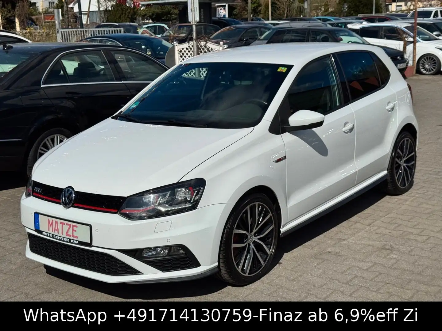 Volkswagen Polo V GTI BMT-AUTO-SHZG-NAVI-LED-ALU- Weiß - 1