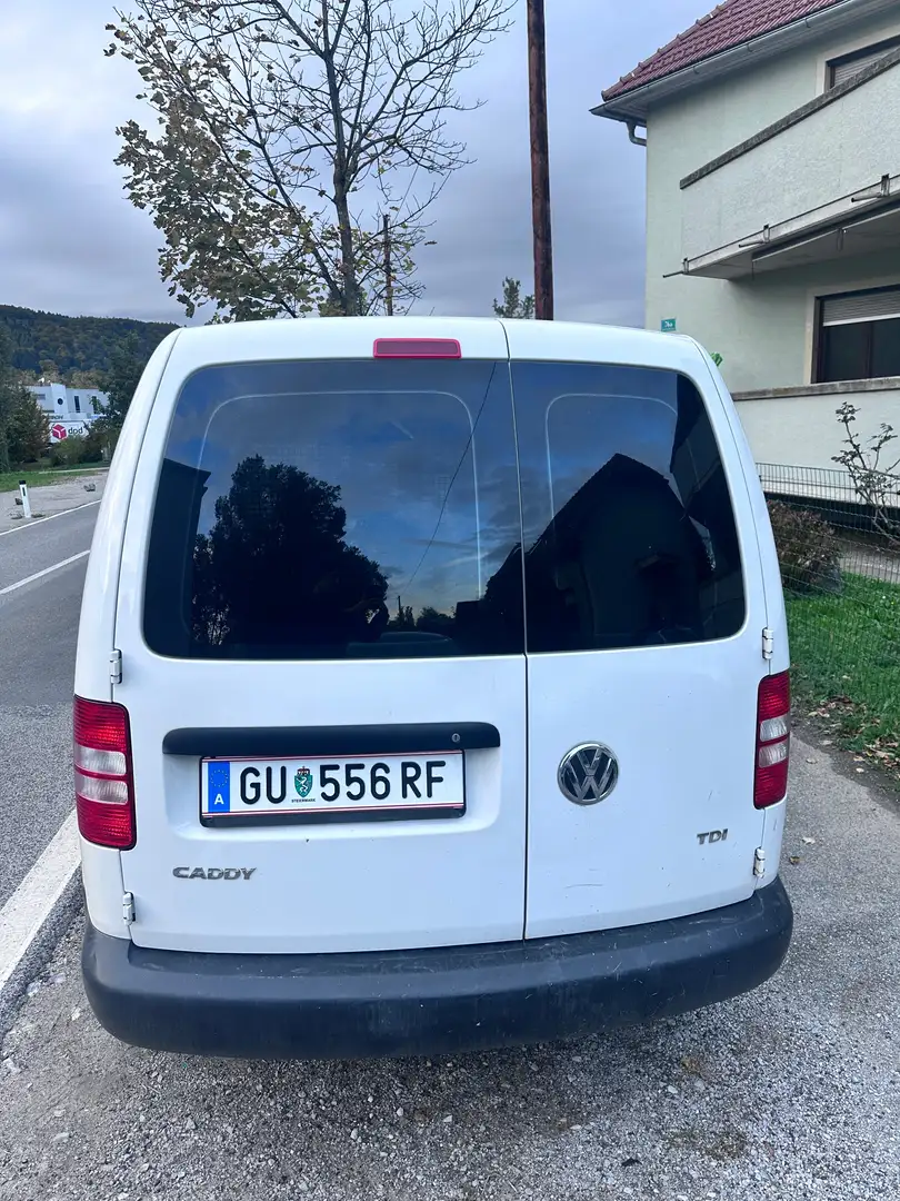 Volkswagen Caddy Caddy Kombi 1,6 TDI DPF Weiß - 2