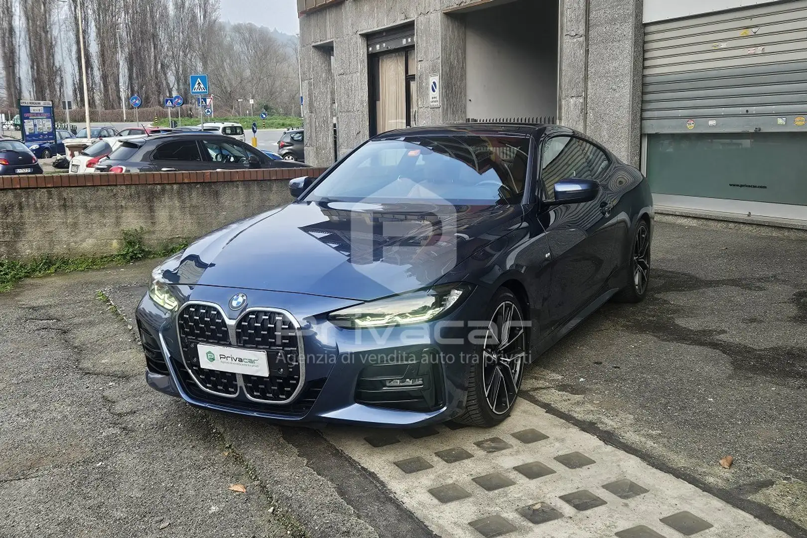 BMW 420 420d 48V Coupé Msport Blau - 1