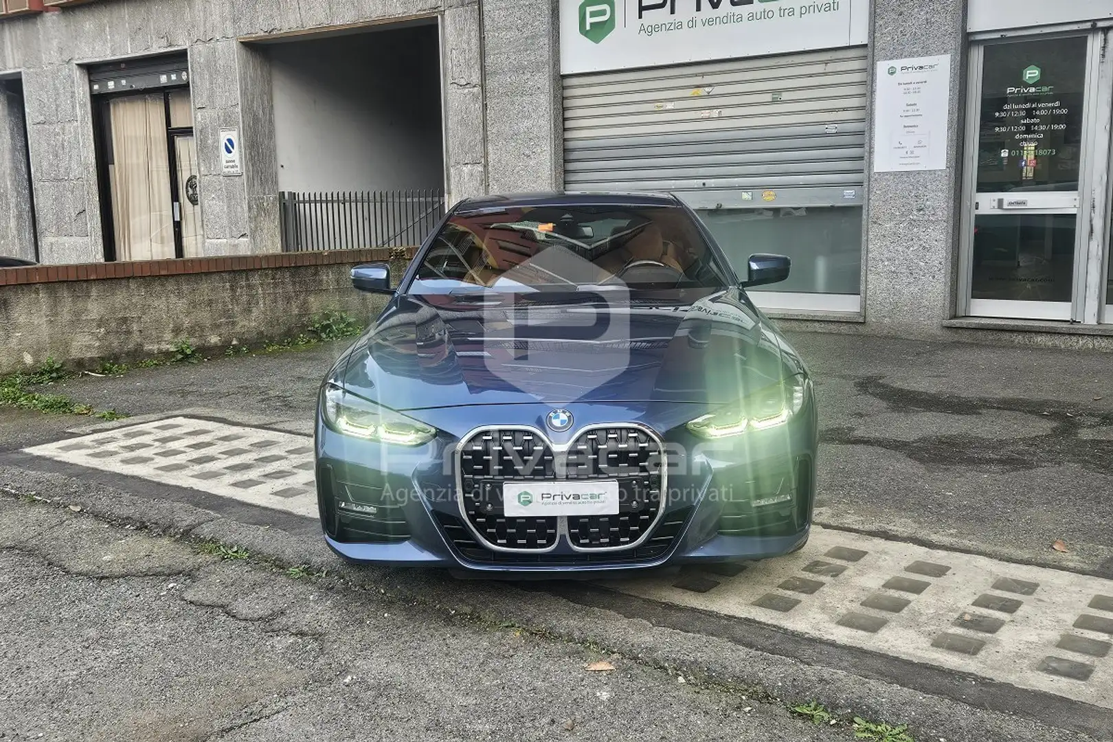 BMW 420 420d 48V Coupé Msport Blau - 2