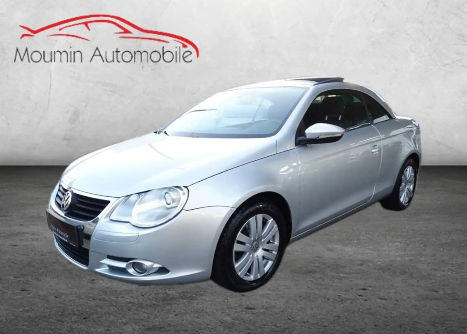 Volkswagen Eos Cabrio 1.4 TSI 160PS"KLIMAAUTO"el.PANO"PDC"54 TKM! Silber - 1