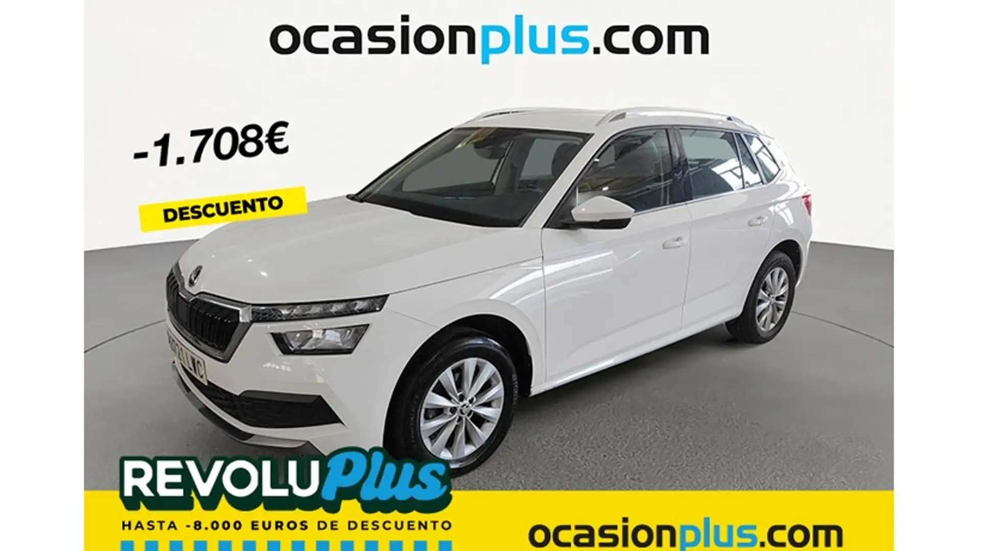 Skoda Kamiq 1.0 TSI Ambition 81kW DSG Blanc - 1