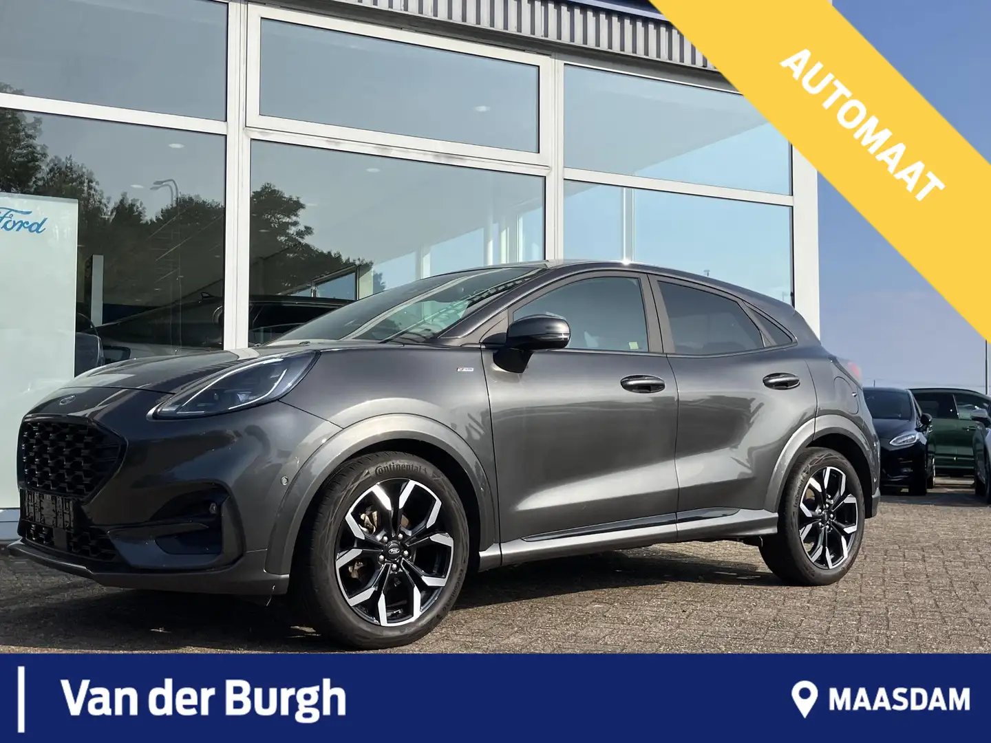 Ford Puma ST-Line X 1.0 ECOboost Hybrid 155pk PowerShift Grijs - 1