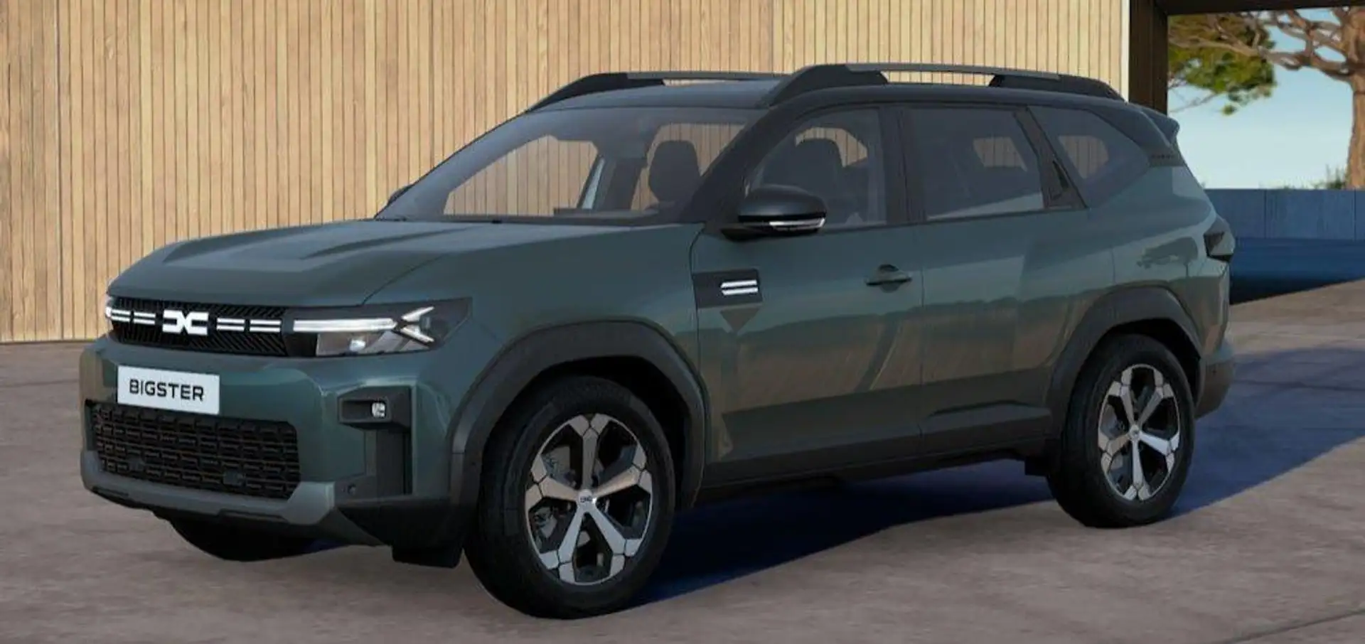 Dacia Bigster Journey LKHZ+SHZ+PDC+RFK Hybrid 155 116 kW (158... Grün - 1