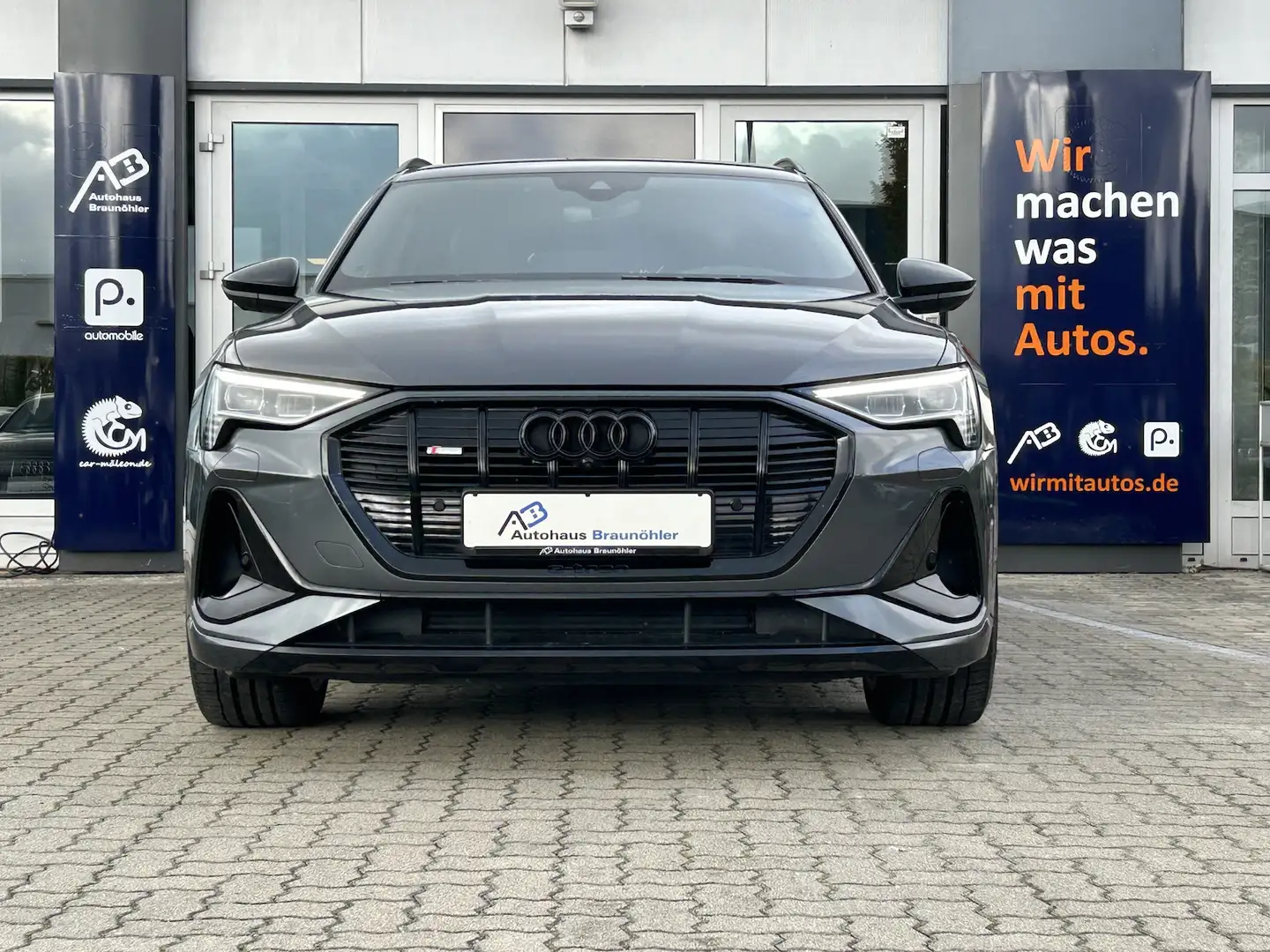 Audi e-tron 55 quattro S line*AHK*360*HUD* Gris - 1