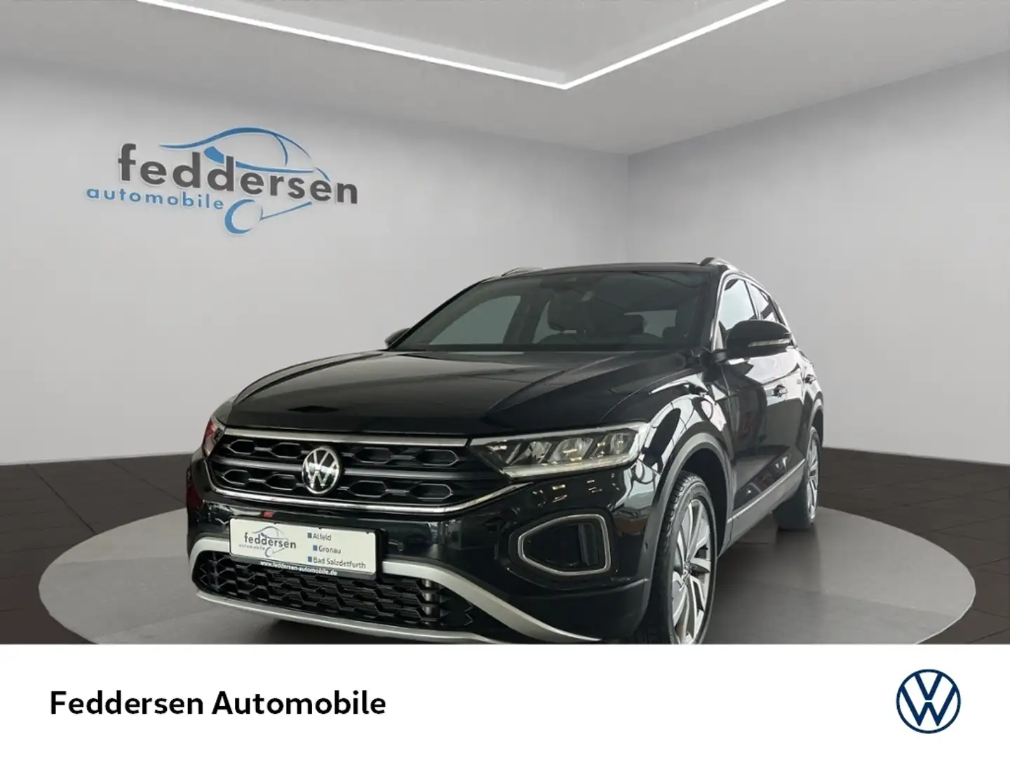 Volkswagen T-Roc Goal 1.5 TSI Navi Sitzheizung Rückfahrkamera LED Schwarz - 1