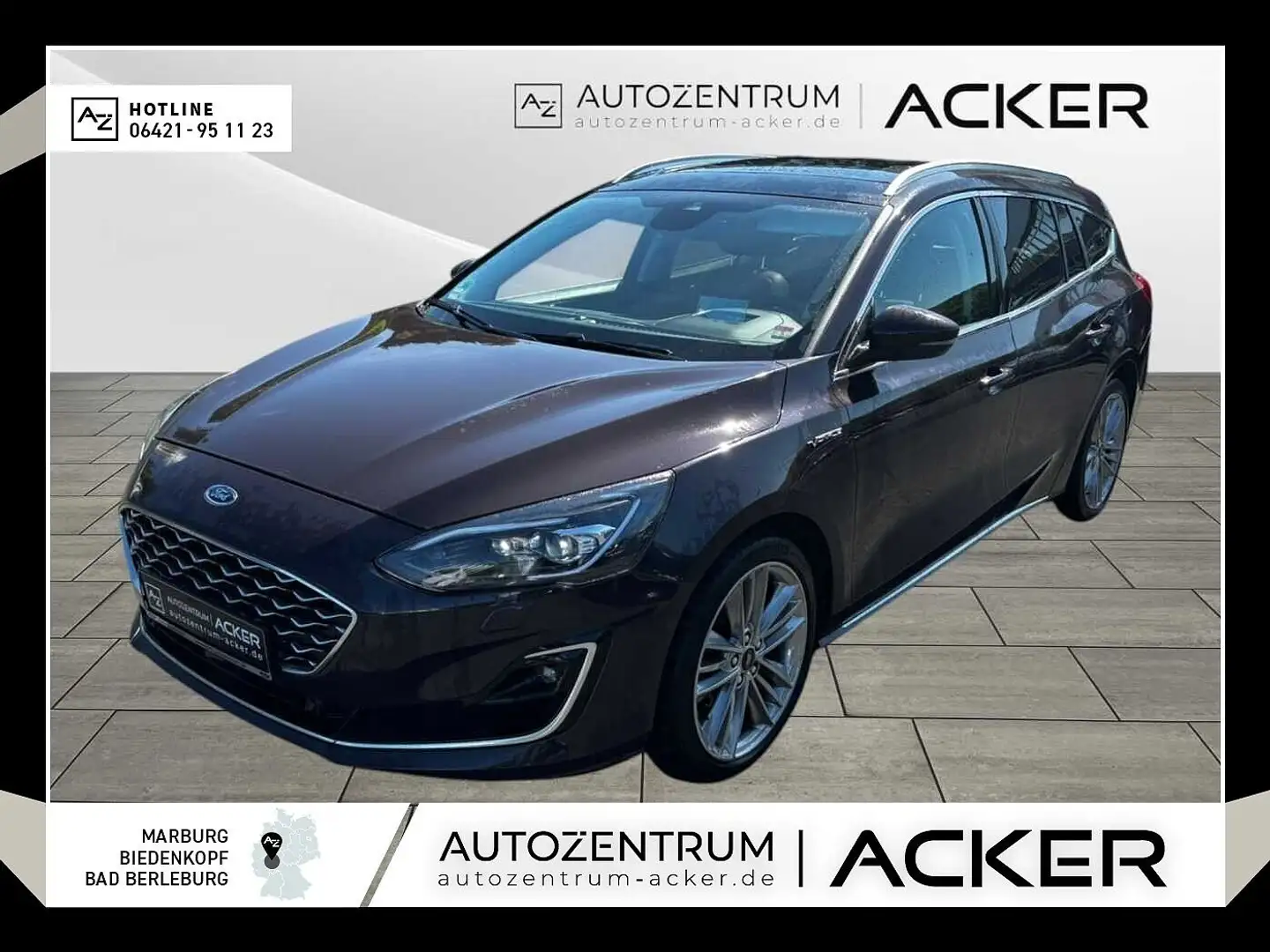 Ford Focus 1.5 EcoBoost Vignale Turnier Aut. LED/PSD ljubičasta - 1