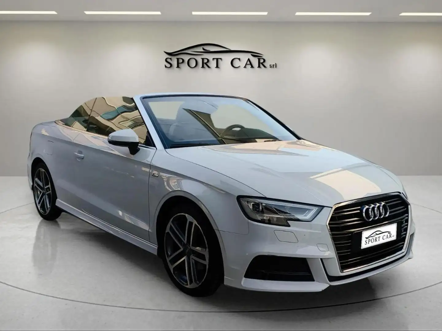 Audi A3 Cabrio 1.4 TFSI 116 CV S tronic Sport Weiß - 2