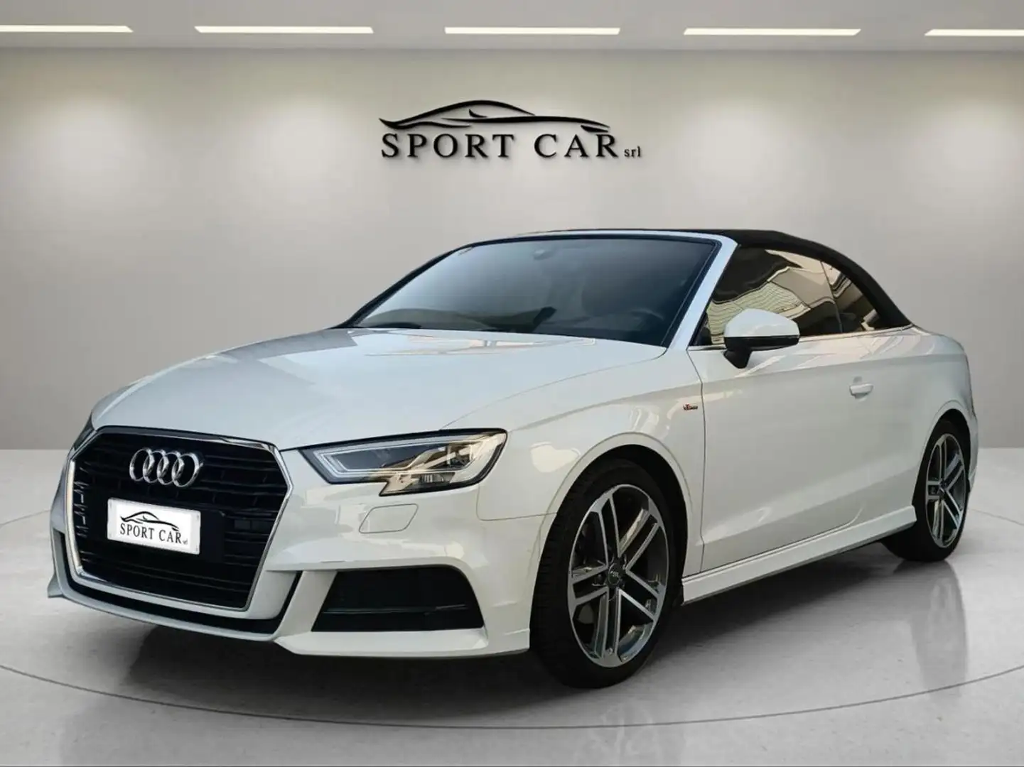 Audi A3 Cabrio 1.4 TFSI 116 CV S tronic Sport Weiß - 1