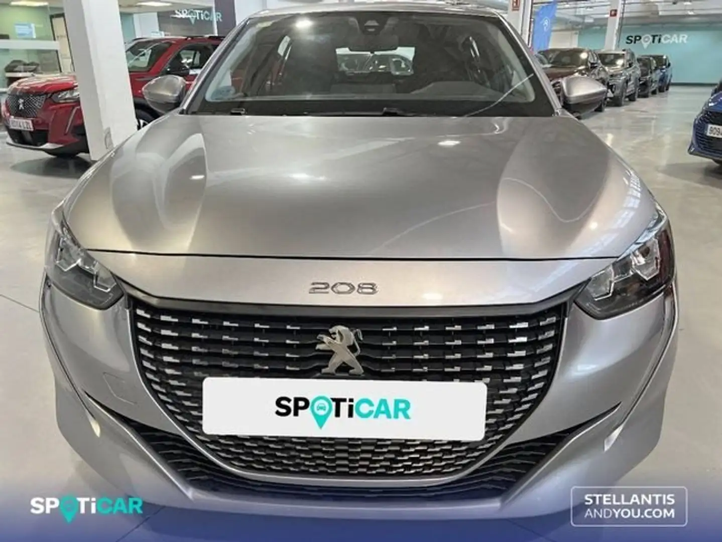 Peugeot 208 PureTech 73kW (100CV) Active Gris - 2