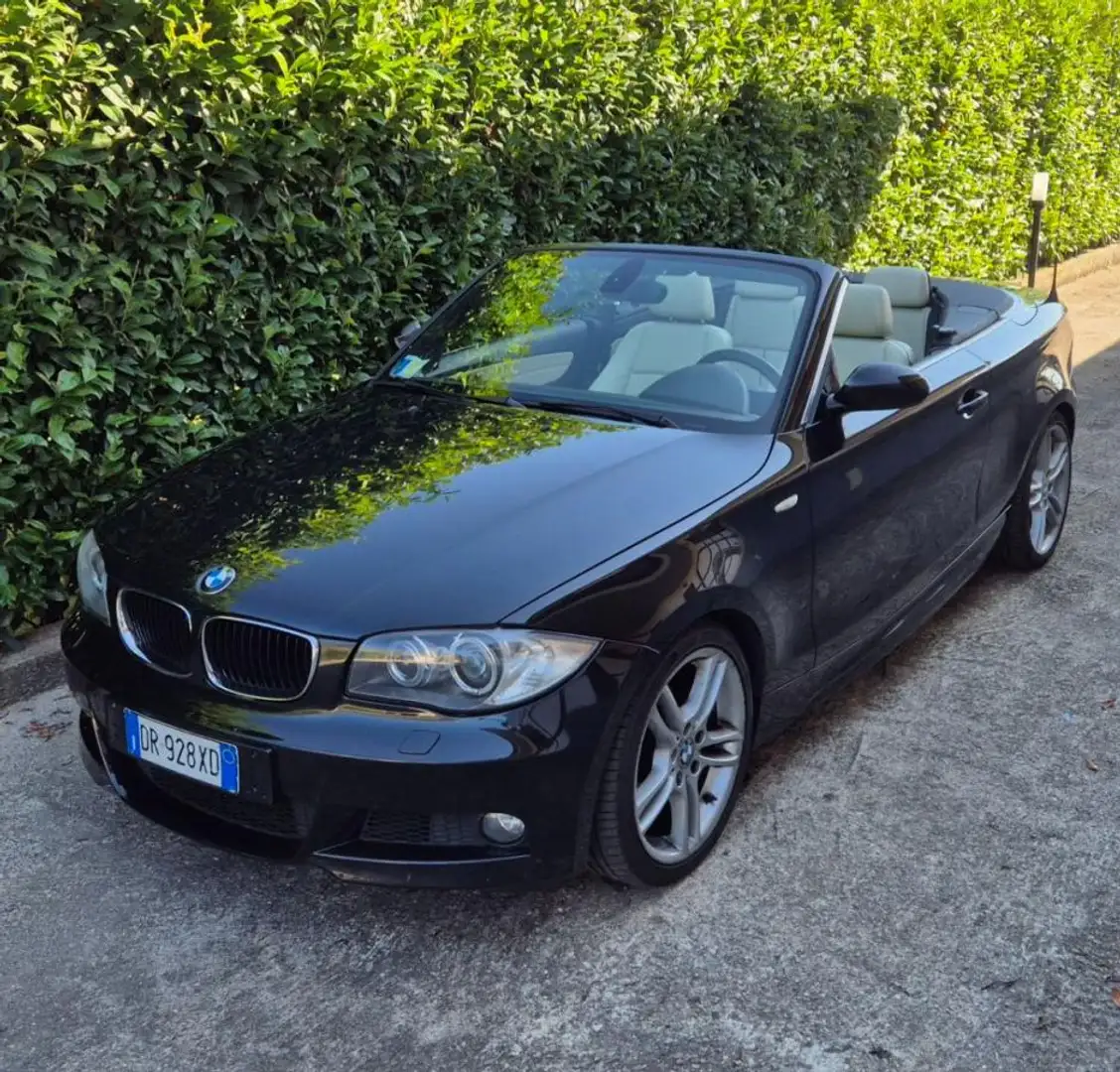 BMW 120d Msport Cabrio Weiß - 1