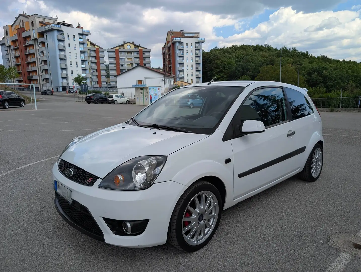 Ford Fiesta Fiesta V 2008 3p 1.6 S Blanc - 1