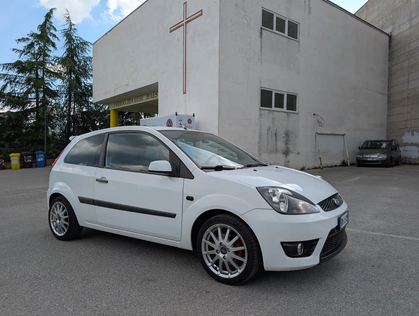 Ford Fiesta Fiesta V 2008 3p 1.6 S Blanc - 2