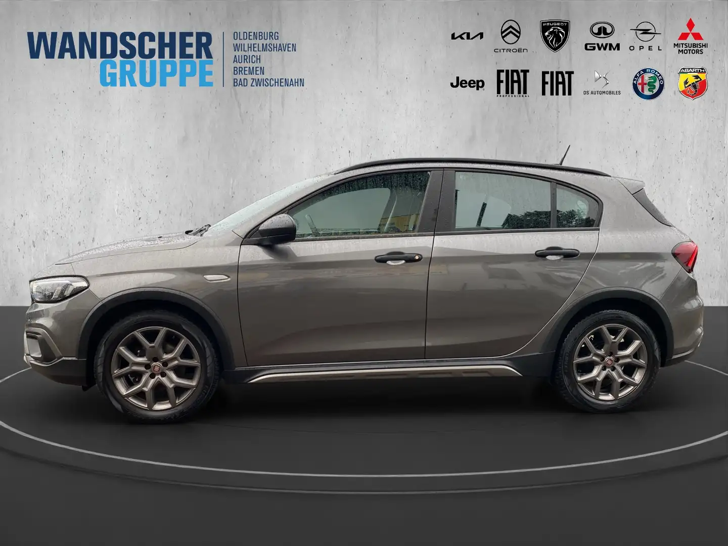Fiat Tipo City Cross 1.0 +Kam.+LED+PDC+ACC+ISOFIX+ Grau - 2