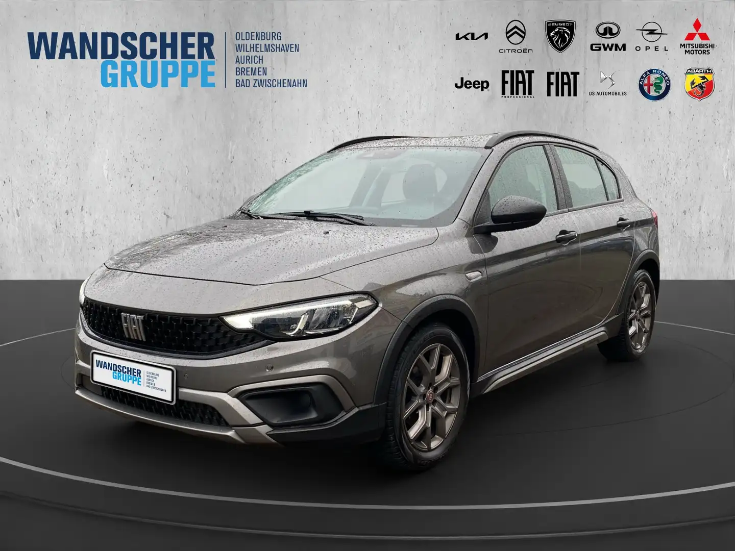 Fiat Tipo City Cross 1.0 +Kam.+LED+PDC+ACC+ISOFIX+ Grau - 1