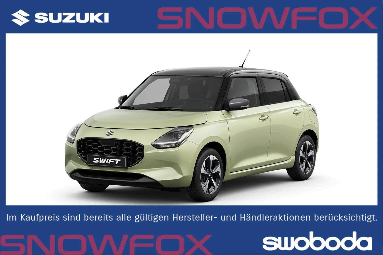 Suzuki Swift 1,2 Hybrid Allgrip shine Gelb - 1
