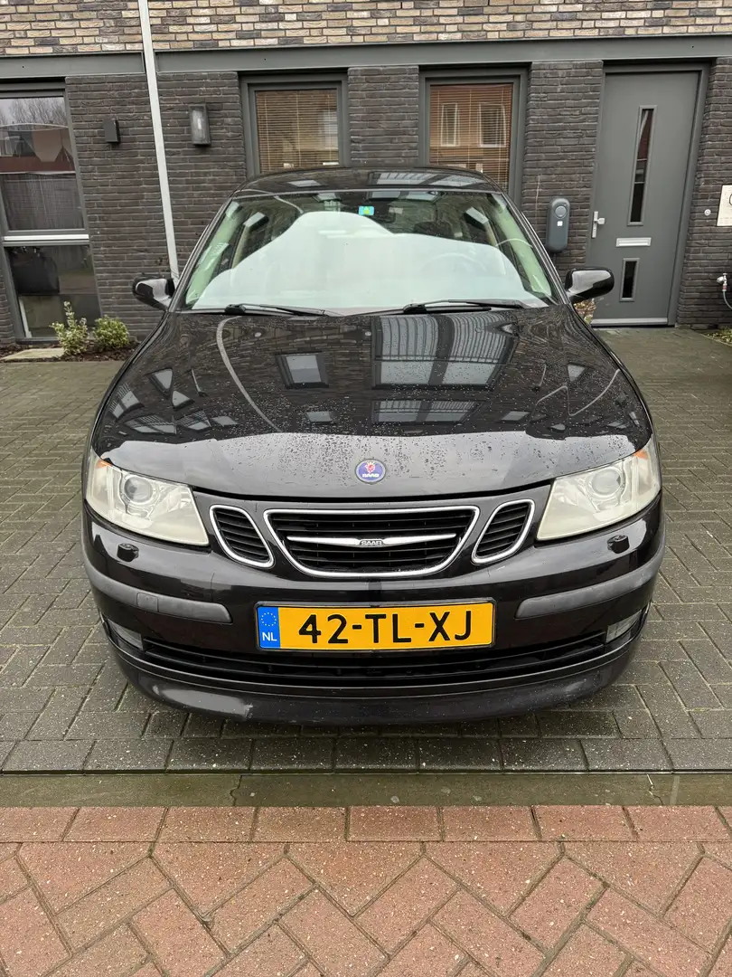 Saab 9-3 2.8 V6 T Aero Zwart - 1