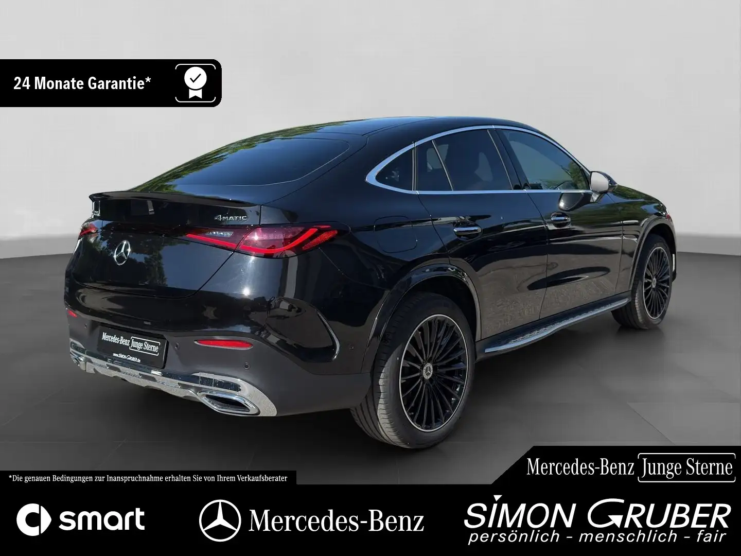 Mercedes-Benz GLC 400 e 4M Coupé AMG Premium+ Fahrass AHK Noir - 2