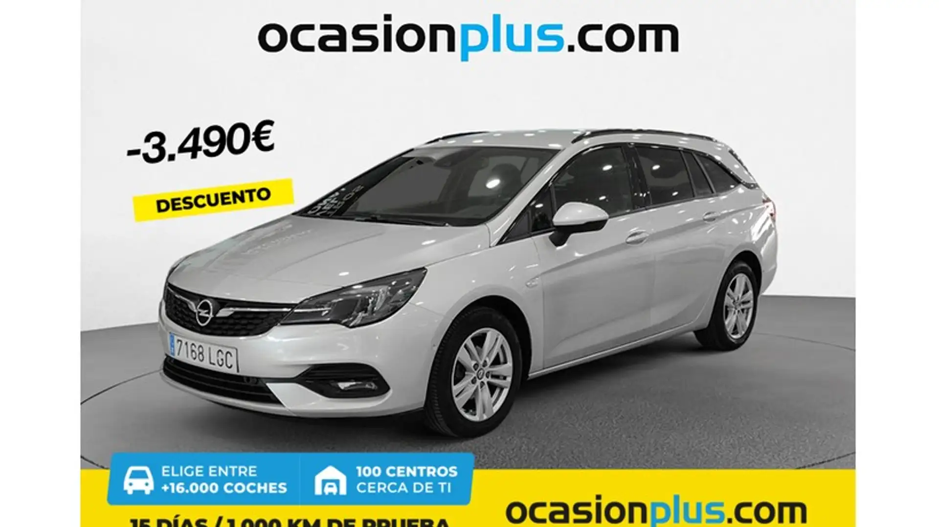 Opel Astra ST 1.4T S/S Elegance Aut. 145 Plateado - 1