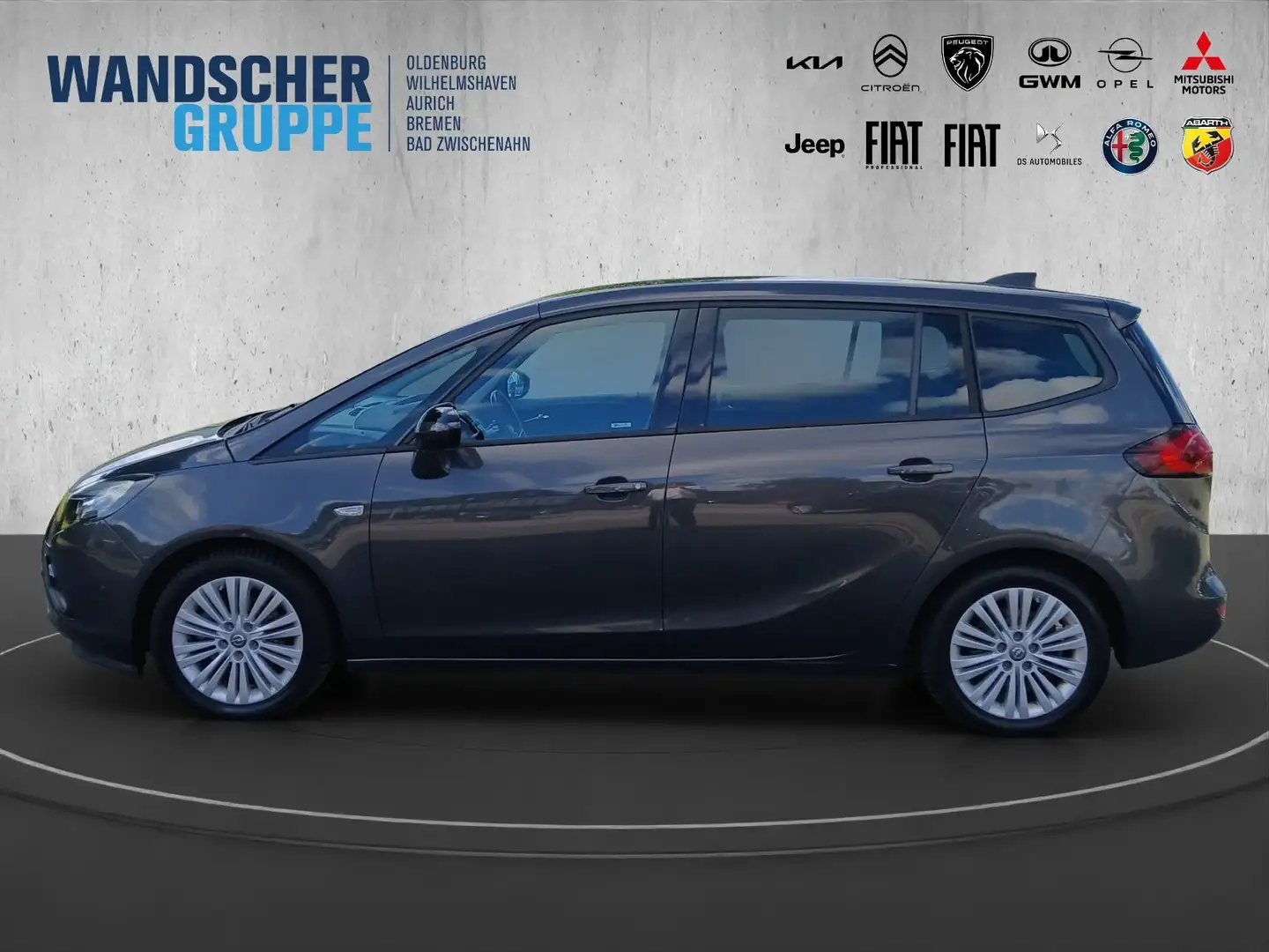 Opel Zafira C Edition  Tourer 1.4 Turbo ecoFlex Kam. Grau - 2