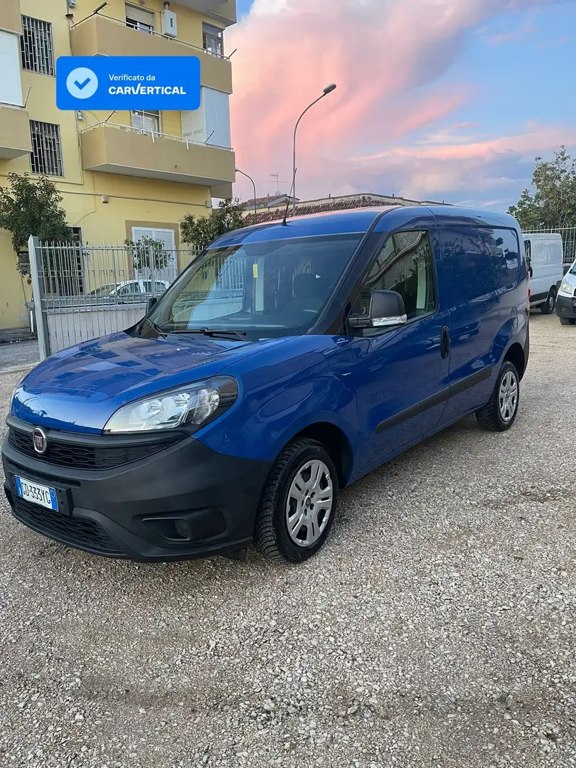 Fiat Doblo 1.6mtj 105cv Bleu - 1