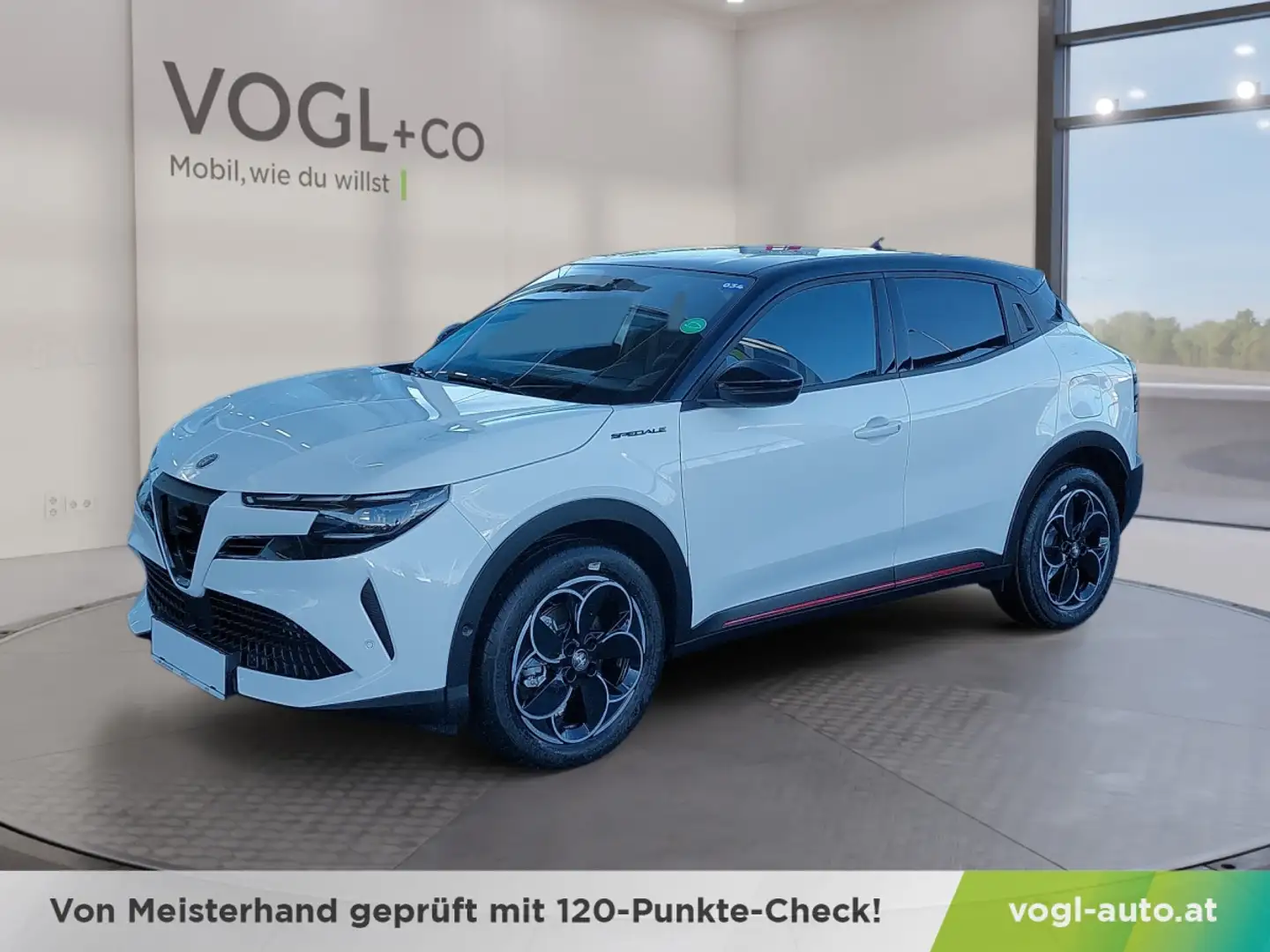 Alfa Romeo Junior Elettrica Batterie 54kWh Speciale Weiß - 1