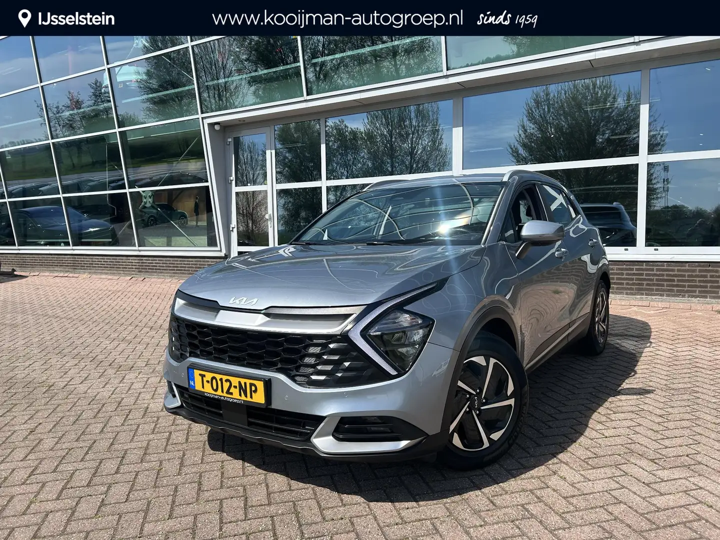 Kia Sportage 1.6 T-GDi MHEV DynamicLine 150 PK TREKHAAK Grijs - 1