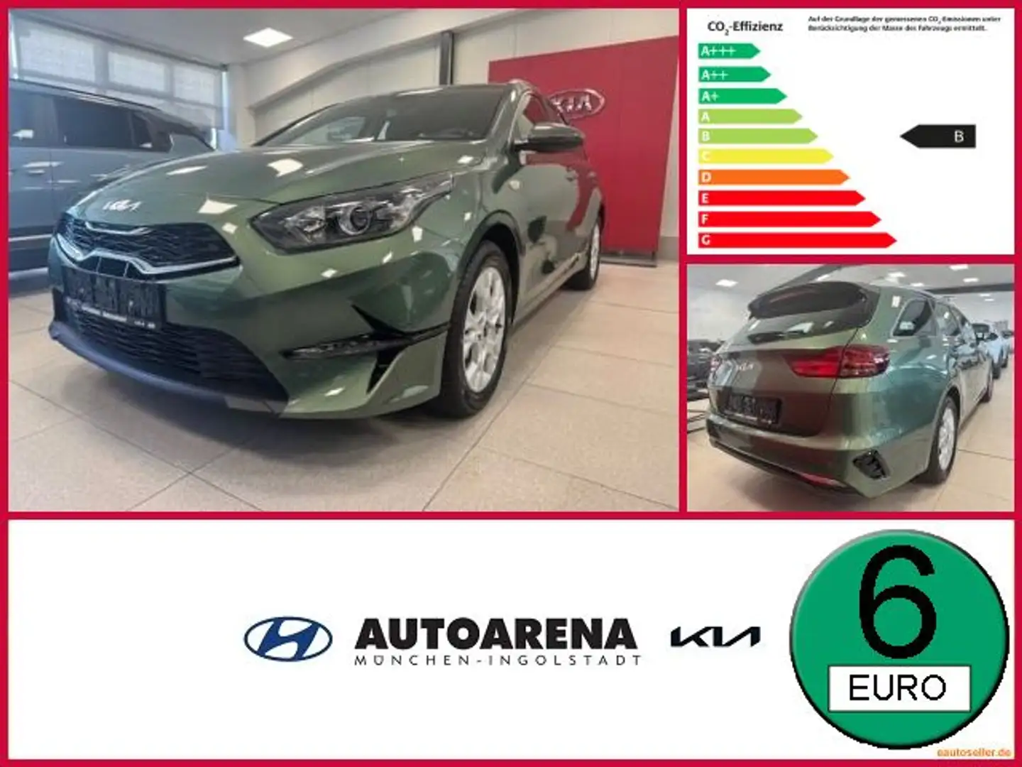 Kia Ceed SW / cee'd SW Ceed SW 1.0 T-GDI  Vision RÜCKFAHRKAMERA+SHZ Verde - 1