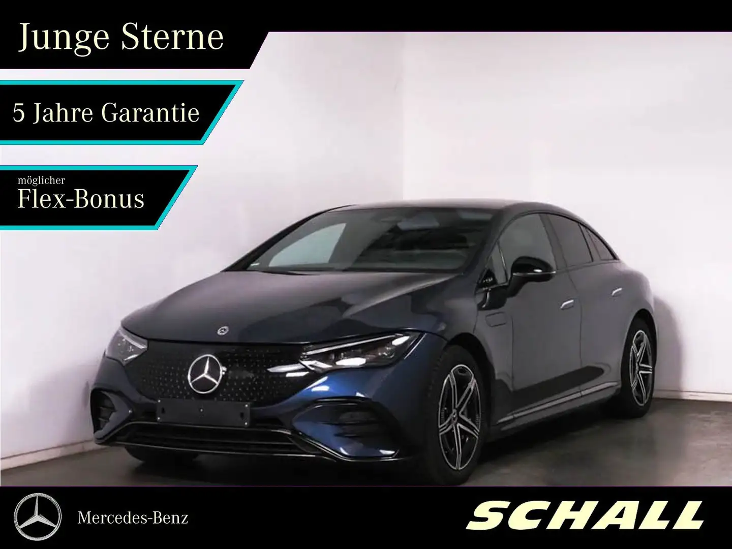 Mercedes-Benz EQE 300 AMG+NIGHT+DIGITAL+KAMERA+MEMORY+AMBIENTE Bleu - 1