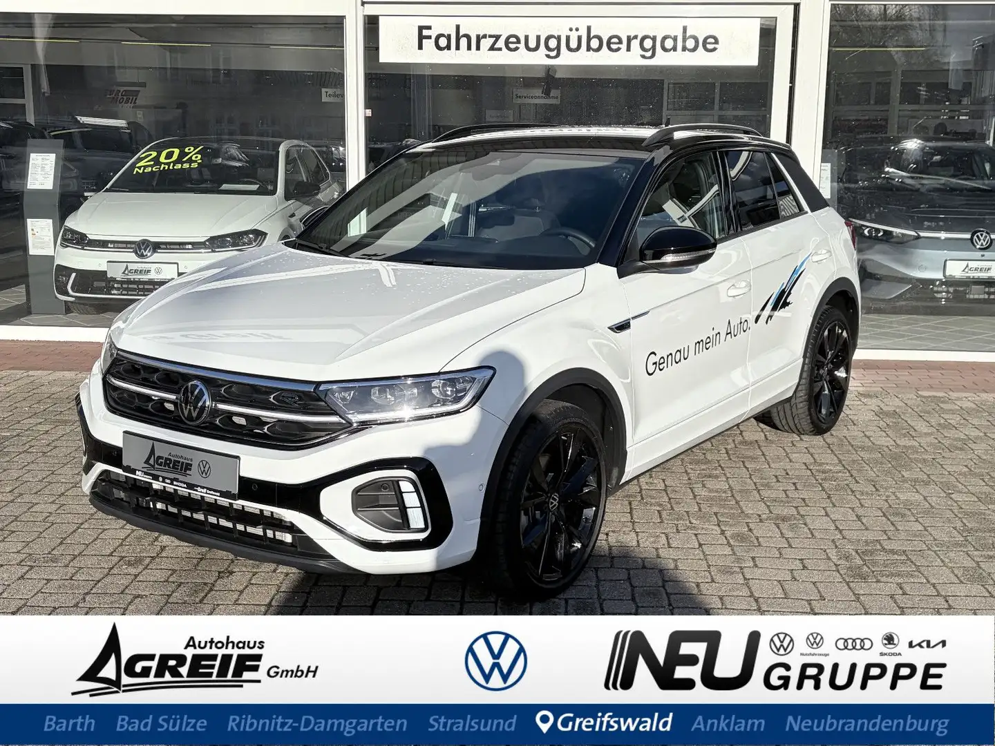 Volkswagen T-Roc 1.5 TSI DSG R-Line *LED*NAVI*ACC* Weiß - 1