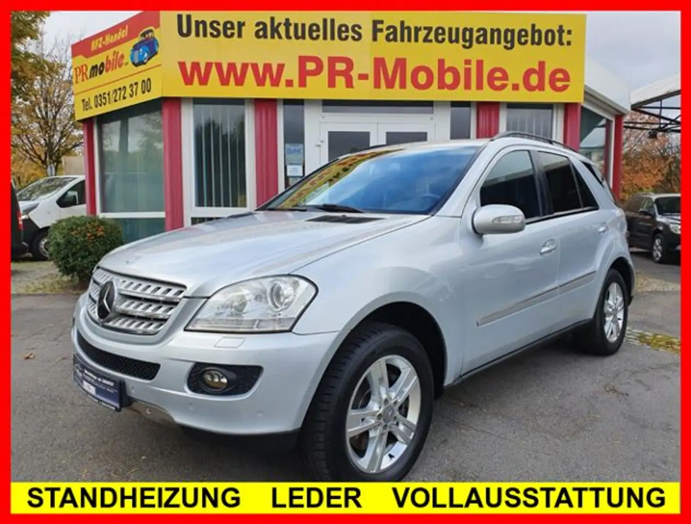Mercedes-Benz ML 420 CDI 4MATIC STANDHEIZ. LEDER VOLL Ezüst - 1