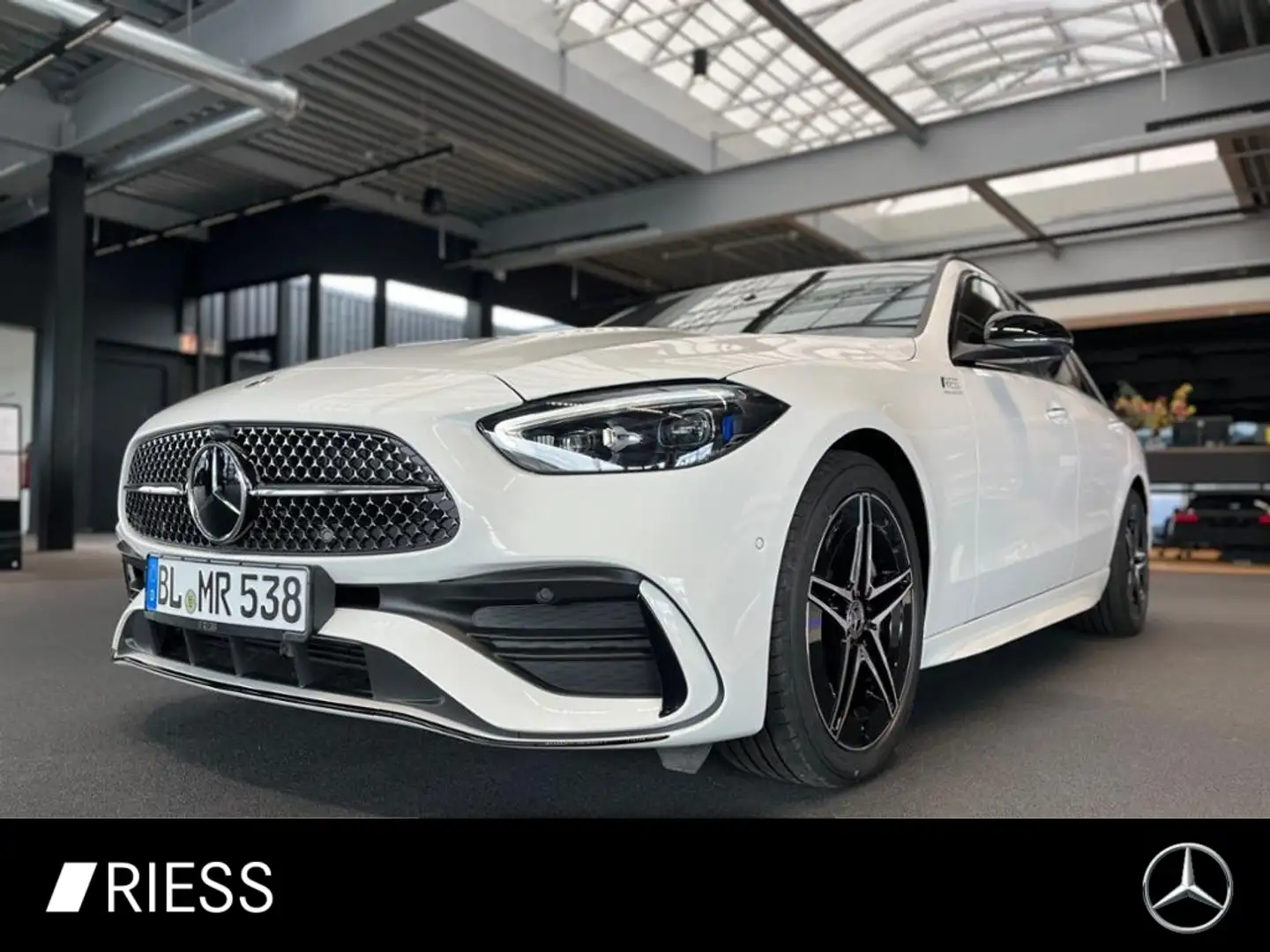 Mercedes-Benz C 220 d 4M T AMG+AHK+DIGITAL-LIGHT+BURMESTER-3D+ Weiß - 1