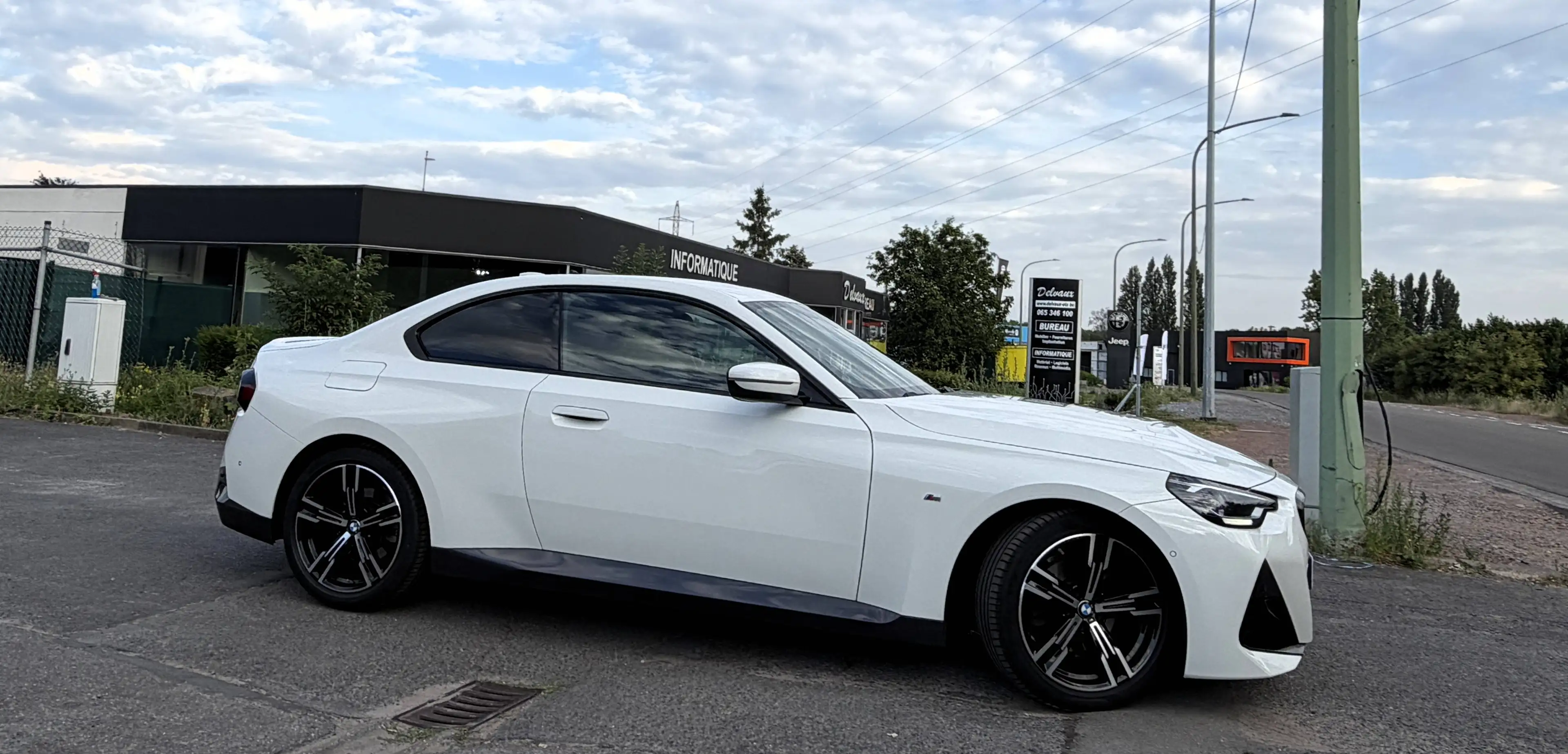 BMW 220 dAS Coupé Pack SPORT M CUIR-ALCANTARA/COCKPIT/LED/SHADOW LINE/CAMERA/1er PROPRIO/HISTO COMPLET — photo 10