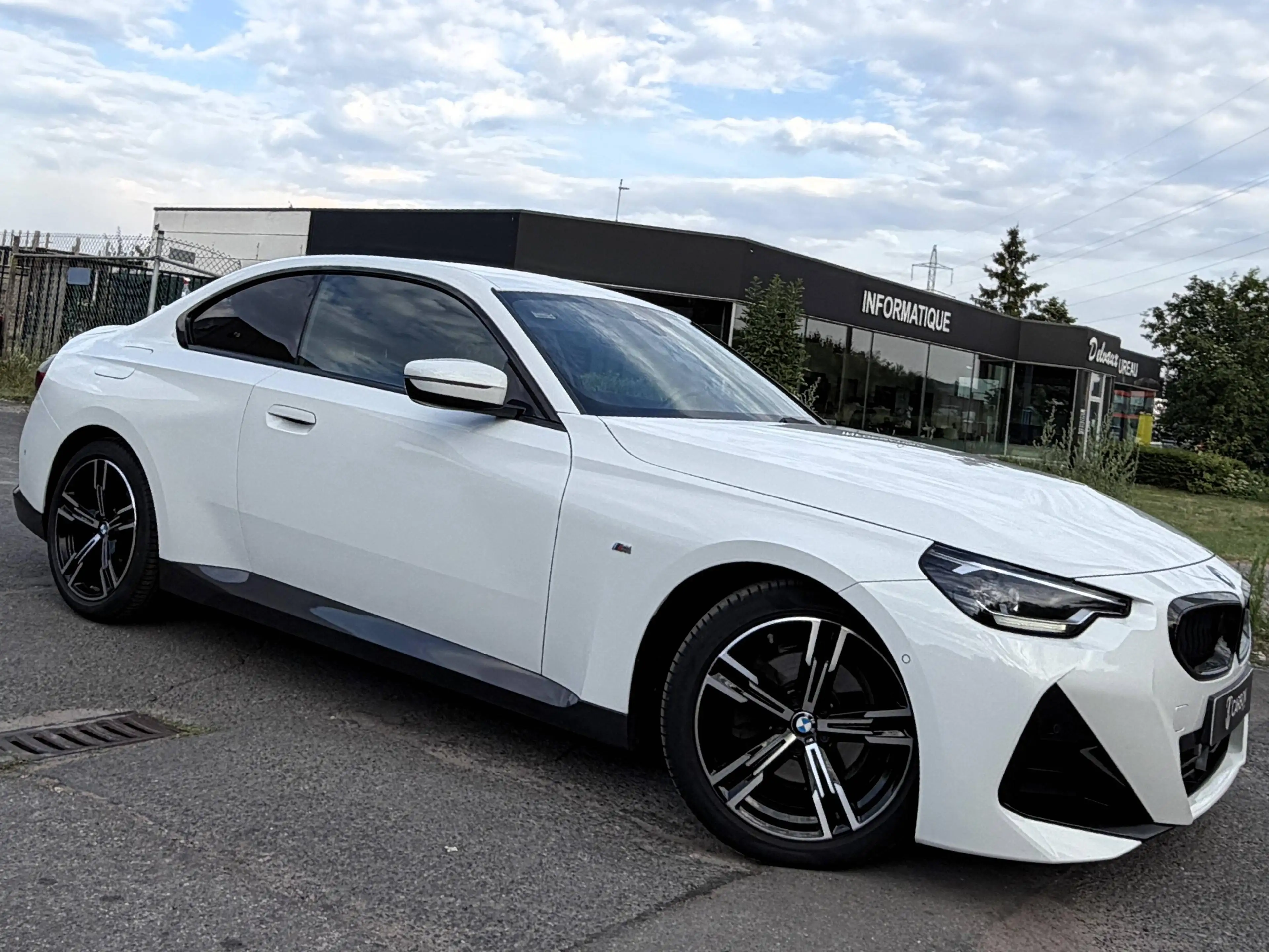 BMW 220 dAS Coupé Pack SPORT M CUIR-ALCANTARA/COCKPIT/LED/SHADOW LINE/CAMERA/1er PROPRIO/HISTO COMPLET — photo 9