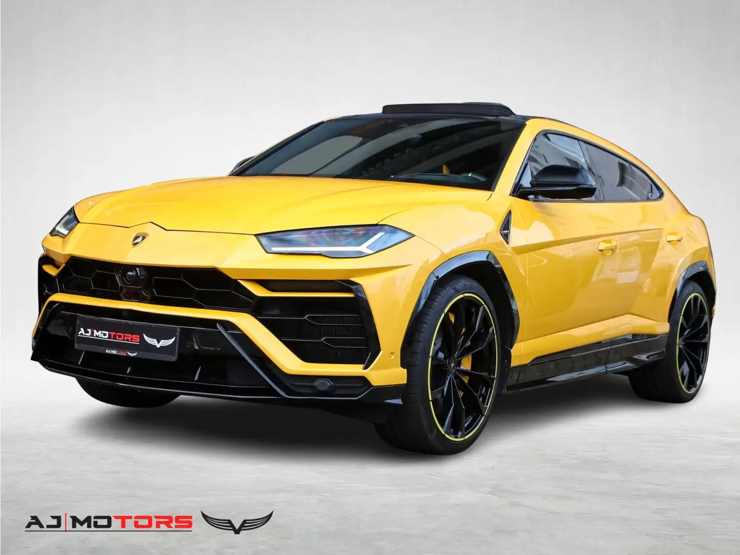 Lamborghini Urus Capsule *CARBON-PANO-HUD-360°-SERVICE NEU* Jaune - 1