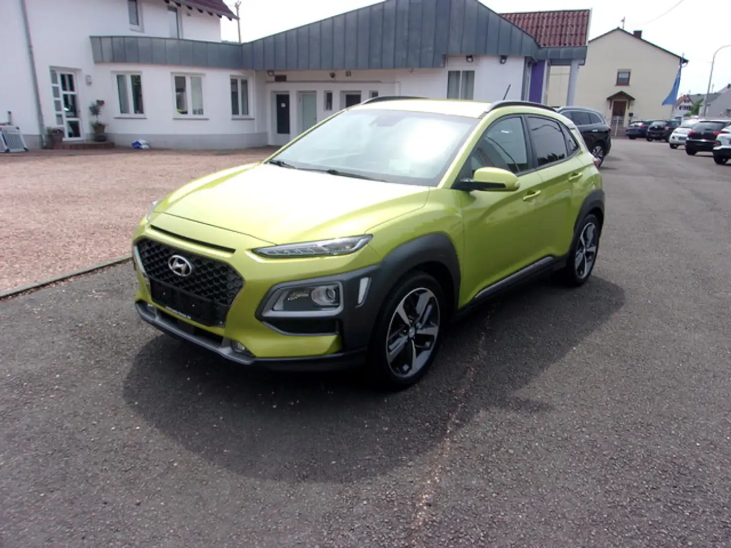 Hyundai KONA Kona Style Klimaaut Kamera SHZ Apple Jaune - 1