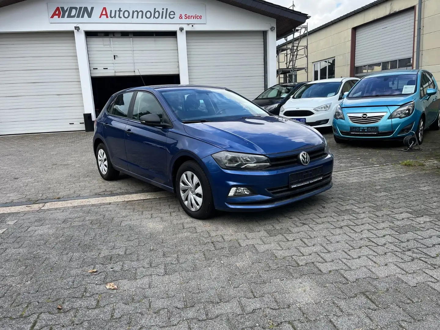 Volkswagen Polo VI.1.HAND.GEPFLEGT-KLIMA. Blau - 1