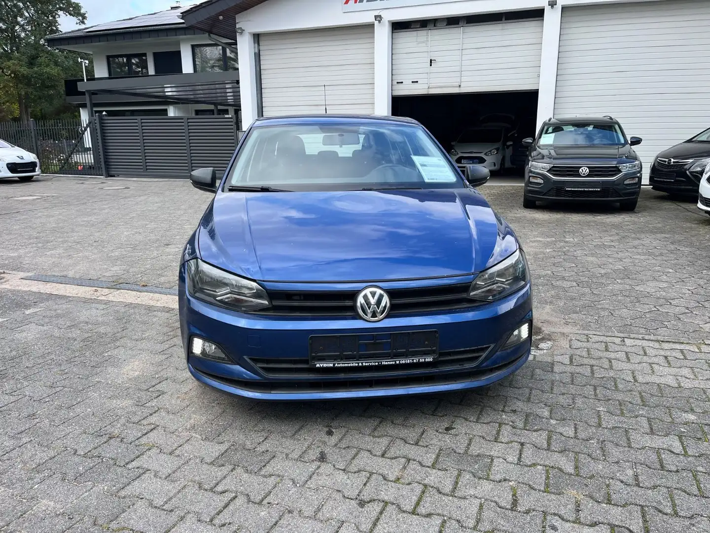 Volkswagen Polo VI.1.HAND.GEPFLEGT-KLIMA. Blau - 2